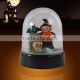 Custom Plastic Halloween Tombstone Skull Snow Globe thumbnail-2