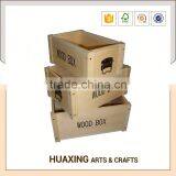 Fancy Style Beautiful Wooden Storage Basket With Best Price thumbnail-6