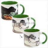 Black Mug Fantasy Mugs Color Changing Creative Ceramic Mug thumbnail-5