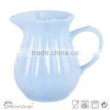 Emboss Crockery Stoneware Houseware Colorful Pitcher thumbnail-2
