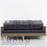 Venice Wicker Bench - Outdoor Patio Furniture - Vietnam Poly Rattan thumbnail-1