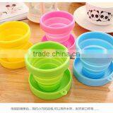 2015 Silicone Cup Brand New FDA Silicon Fold Travel Cup MOQ is 500 Pieces thumbnail-4