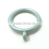 Plastic White Curtain Pole Rod Ring, 26mm & 34mm Internal Diameter thumbnail-2