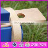 2016 Hot Sale Baby Wooden Push Car, Top Fashion Kids Wooden Push Car, Cheap Children Wooden Push Car W05C064 thumbnail-4