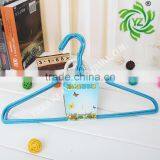 A568 2017 High Quality Clothes Hanger/metal Pvc Coated Laundry Hangerr/Metal PVC Hanger With Curved Shape thumbnail-1