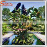 Latest Design Outdoor Artificial Grass Animal Topiary Wire Frame for Landscape Decoration thumbnail-3