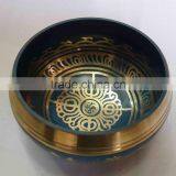 Best Selling Symbolic Colored Tibetan Healing Meditation Singing Bowl thumbnail-5
