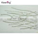 New Design Cloth Patch Of Wedding Dress 2017 With Crystal Rhinestone WDP-035 thumbnail-2