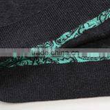 Raidy Boer Men's Wool Sweater Wiht V Neck Fashion Print Knitwear thumbnail-4