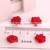 Hand Made Fake Polyester Satin Ribbon Flowers thumbnail-3