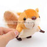 High Quality 8cm Squirrel Backpack Hanging Toys Keychain for Kids Promotion thumbnail-4