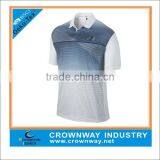 100% Polyester Golf Polo Shirt for Men in Two Color thumbnail-4