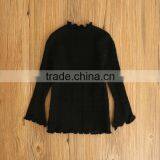 Fashion Long Sleeves Slim Sweater Pure Colour Girls Knit Sweaters thumbnail-3