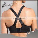 New Design Black Hot Selling High Quality Sports Bra for Women thumbnail-3