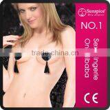 Sexy Lingerie Showing Nipples Pasties Custom Pasties and Nipple Covers Wholesale Mature Women Accessories thumbnail-3