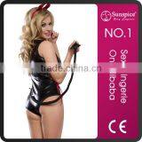 Hot Mature Women Devil Fashion Cosplay Costume With Tail thumbnail-1