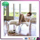 Luxury Acrylic Rocking Swing Chair Colorful Recliner Chair Lucite Beach Chair thumbnail-4