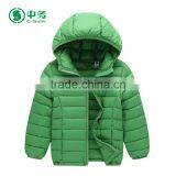 High Quality Multi Color Boys Clothing Lightweight Kids Winter 90% Down 10% Feather Jacket thumbnail-3