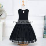 MGOO Elegant Brand Design Black Cat Dress For Girl Party Infant Tutu Dress Princess Vestidos 0431 thumbnail-3