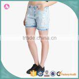 Woman Mma Shorts,Distressed Denim Shorts Women Apparel thumbnail-2