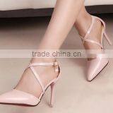 Zm35779a Bulk Wholesale Women Dress Shoes New Designer High Heel Shoes thumbnail-1