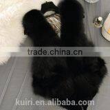 New Winter Genuine Fox Fur Vest Women's Full Pelt Waistcoat Warm Fashion Short Gilet thumbnail-5