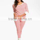 Suntex New Stylish Sexy Striped Long Thermal Underwear For China Young Ladies thumbnail-4