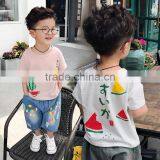 S17372A Latest Children Summer Clothes Boys Short Sleeve t Shirt thumbnail-1