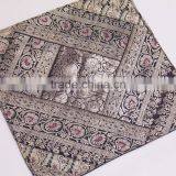 Chocolate Ethnic Cushion Covers Old Zari India Style Room Decor Pillow Cases thumbnail-3