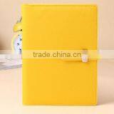 Custom Faux Leather Planner 6 Holes Loose Leaf Binder Clip Diary Notebook thumbnail-5