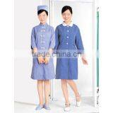 Blue Nursing Uniform Gown thumbnail-1