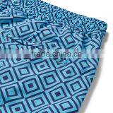 Hot Sale Soft Breathable Mens Swimming Boxer Short Mid-Length Printed Swim Shorts thumbnail-2