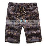 Hot Sale Fashionable Men National Cotton&linen Beach Shorts Custom Shorts in Guangzhou thumbnail-6