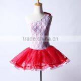 2016 Hot -white Leotard Lace Body Above Knee Length Tutu -ballet Tutu Dance thumbnail-1