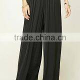 New Fashion Summer Oem Service Loose Wide Leg Ladies Chinos Trousers thumbnail-5