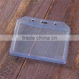 Good Quality Light Blue Transparent Vertical ID Card Holders thumbnail-1
