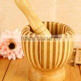 Daily Household Utensils Bamboo Garlic Pounder Daosuan Device,Environmental Kitchen thumbnail-1