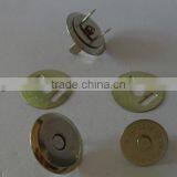 Factory Supplier Magnetic Snap Button, Handbag Magnetic Fasteners, Size 18mm JS-CR-104