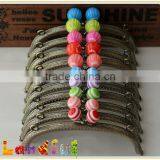Colorful Gumball Frames Bag Making Supplies Metal Coin Sewing Purse Frame thumbnail-1