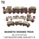 FUNNY MAGNETIC WOODEN TRAIN TOY FOR KIDS thumbnail-3