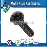Made in Taiwan Recessed Raised Cheese Head Machine Screw thumbnail-2