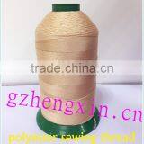 Raw White 210d /2, 100% Polyester Quilting Sewing Thread for Making Mattress thumbnail-2