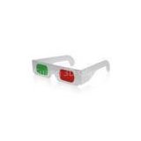Reusable wide arm ABS plastic red cyan red green 3d glasses for science education equipment