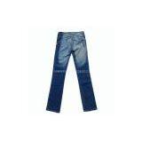 Lady's Stylish Straight Jeans. Fashionable Ladies Jeans With High Quality thumbnail-3