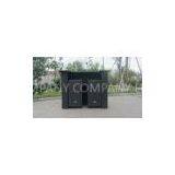 Contemporary Black Resin Wicker Bar Set For Outdoor Beach Bar