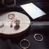 5PCS/Set Fashion Jewelry Special Pink Stone Rings For Women Knuckle Joint Ring Set thumbnail-1