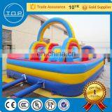 Trade Assurance slide obstacle course inflatable wipeout game made in China