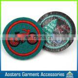 Custom Logo Jacket Iron on Embroidered Patches for Clothing thumbnail-3