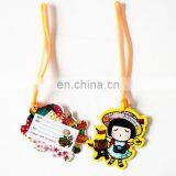 Guangzhou Factory New Products Hot Souvenir Pvc Luggage Tag With Strap thumbnail-2