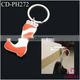 Newest Boot Shaped Christmas Gift Keychain Snap Hook Purse Hook CD-PH272 thumbnail-1